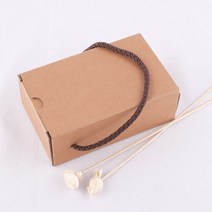 더치사각박스 1개 (약 가로 9.3cm x 세로 5.4cm), 크라프트