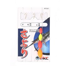 백경 학꽁치 채비 카드 낚싯바늘