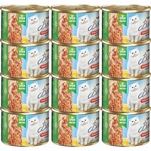고양이사료 뉴트리나 비스트로캔 160g 흰살참치와 닭안심 12개세트, 1, 단일 수량