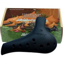 노블오카리나 알토C 검정무광(전국 음악선생님추천) / Noble Ocarina AC/ 교육용 플라스틱