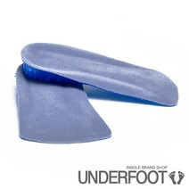 언더풋 젤쿠션 뒷굽 키높이깔창 2cm(남성) [U031]
