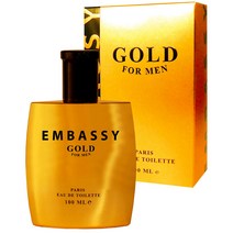 [콕스몰] 엠버시 골드100ml 자몽&시나몬향 (샘플증정)프랑스 직수입 대용량 남성향수 남자향수, 100ml, 1개