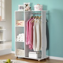 프리메이드 이동식 행거 드레스룸 옷걸이 행거, 수납행거 대형 워시옹이