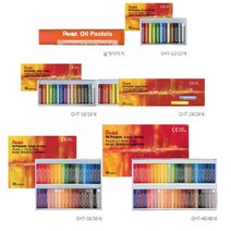 아주문구PENTAL오일파스텔 [펜탈]GHT 오일파스텔, 12색
