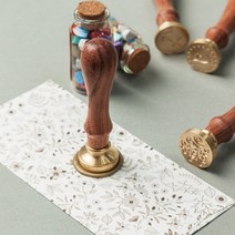 보냄 황동인장 알파벳 실링왁스, T