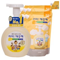 아이깨끗해 순 핸드워시 용기+리필, 1세트, 3250ml