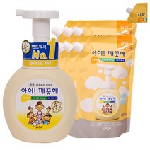 아이깨끗해 순 핸드워시 용기+리필, 1세트, 3850ml