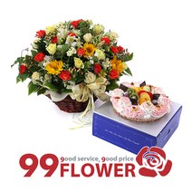 99플라워 (주)99플라워 꽃사랑 케익[ST-A1020] 전국당일배송꽃배달