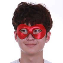 오페라가면 눈가면 무도회가면 파티 레드, 단품
