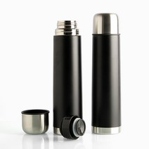 IH 블랙 스텐 진공 보냉 보온병 1리터 대용량 대형