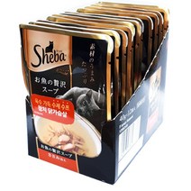 쉬바 수제수프 40g 참치와 닭가슴살(오렌지) 12개세트, 1