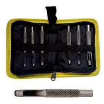 스마토 환펀치 세트 6PCS 3~8mm 홀펀치 셋트 펀칭기 가죽 구멍 홀 펀치