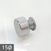 1단 다보볼트 (밀착형) 15Ø 무도금 장식볼트 12mm, 1개