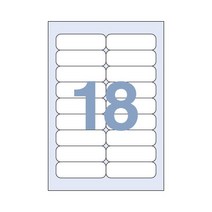 세모네모 라벨지 100매 C-3029 (18칸 100*30), 1
