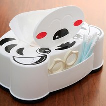 에코컴퍼니 푸시 물티슈케이스 백호 팬더, 1개