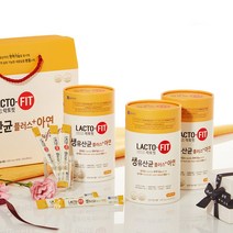 종근당건강 락토핏 생유산균+아연 선물세트, 2000mg, 180포