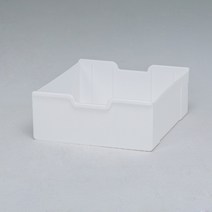 큐빙 서랍형 모듈 1개 수납형 모듈가구, 화이트
