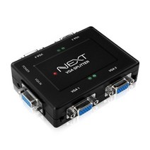 RGB 모니터 분배기/1대4/오디오미지원/모니터 VGA 영상 4대 동시 출력/아답터지원, 227849
