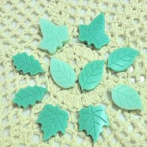 [키트 팩토리] 나뭇잎 24구 실리콘몰드 2~3g (석고방향제 비누만들기)