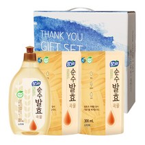 참그린 순수발효곡물 용기1개입 리필2개입 3P, 1100g, 1set
