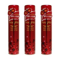 꽃을든남자 레드플로 동백 헤어스프레이 슈퍼하드, 3개입, 300ml