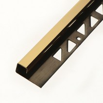 타일마감재 스텐 골드 직각 10mm(길이2.4M), 길이2.4M(화물발송)