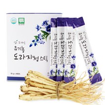 심스오가닉 유기농 도라지청스틱400g(10gX40스틱)X1박스, 1set