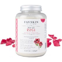 더허브스토리 패브스킨 로즈 바스솔트 목욕 소금 입욕제 450g 바스솔트/미네랄, 단품