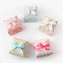 키트 팩토리 미니돔 1구 비누상자(리본미포함), 4.핑크 도트, 1장