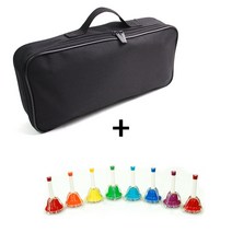 Sol 핸드터치벨 8음 Rainbow색상 (C64~C76) EFC-68 ＋ BUZZ 핸드벨 가방 8음 전용 BU-HBAG 세트