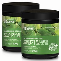 조은약초 프리미엄 모링가 잎 가루 200g x 2개