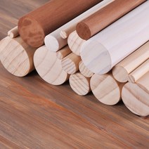 만물트럭 목봉 무료재단 나무봉 DIY 마크라매재료 원목봉 우드봉 목재, 목봉 1cm - 길이 30cm