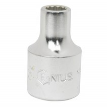 핸드소켓(12각) 1/2인치x18MM 12PT, 단품