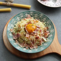 오반자이 로코코 중접시 20cm 일본 그릇 식기 접시, 로코코 중접시 20cm[민트그린]