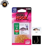 해동 드림훅 붕어 금색 100개 HH 555 낚시바늘
