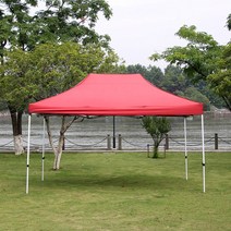 나들이 캠핑 행사용 접이식 캐노피 천막 (300x400cm) 천막 그늘막 캐노피천막 행사천막 천막텐트 그늘막텐트 우천시 행사장 노점, 랜덤발송