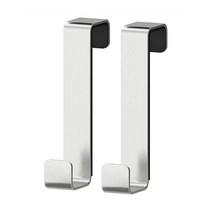 이케아 LILLANGEN 릴롱엔 문걸이행거 스테인리스 - 2개, 단품