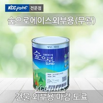 KCC 숲으로 에이스 외부용 0.9L(무광) 내부용 벽화 베란다 외부수성페인트, pink(RF921)