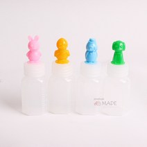 프로사부작 캐릭터물약병 물감통 약통슬라임공병, 20cc(4개입), cc선택