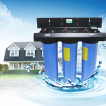 ACF400 빅연수기 지하수용 모터펌프용 침전+음이온수지필터, 단품