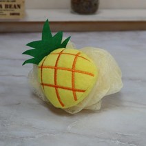샤워볼 샤워타올 샤워타월 거품망 목욕타올 샤워타올/바디타올/목욕용품/목욕타올/거품타올, ABM(C)과일샤워볼 파인애플