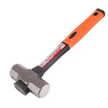 부강 우레탄 돌 망치 캠핑 해머 함마 장도리 못 수공구 공구 드라이버 빠루 고무망치 나무망치 산업용품 무진동, 부강[우레탄]돌망치-중