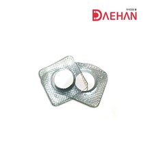 초강력 고주파자석 pvc 투명 25mm x 2mm 2개입 1세트 똑딱이 단추자석