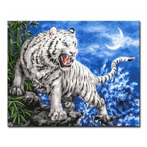 DIY캔버스페인팅, A25_좌백호