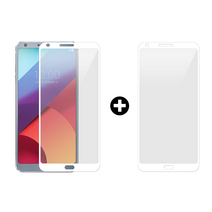 아이디스킨 [1+1] 풀커버 강화유리 LG G6 G6 Plus Pro, 1개