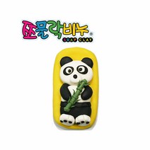 쪼물락비누 1인용 동물만들기_클레이비누 비누만들기, 팬더, 1개