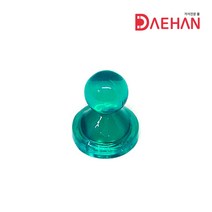초강력 네오디움 큐티자석 21mm 체스형 메모홀더, 초록, 1개