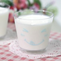 이홈베이킹 디저트컵 스마일 양면 2종 택1, 블루(뚜껑포함), 1개