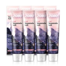 2080 퓨어 마운틴 핑크 솔트 치약, 120g, 8개