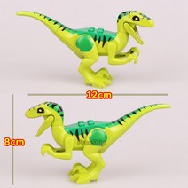 중국레고 레고 쥬라기월드 소형 공룡 모음 레고호환블록, 벨로키랍토르 그린 SY1238-1